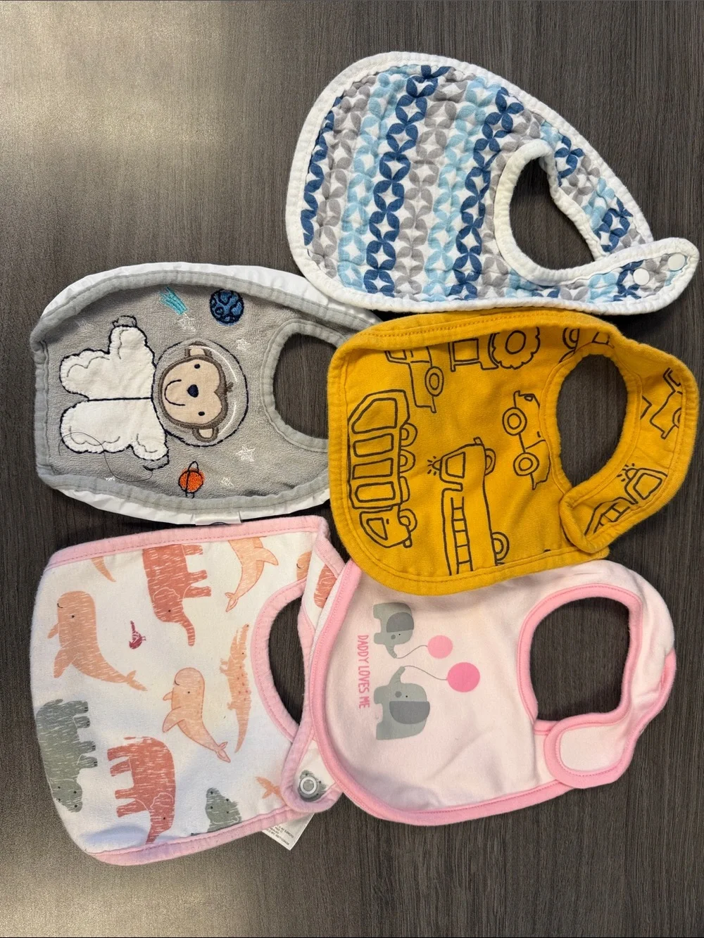 Lot of 33 Baby Bibs